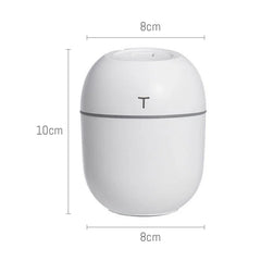 220ML Mini Ultrasonic Air Humidifier Essential Oil Diffuser For Home Office Car Purifier USB Aroma