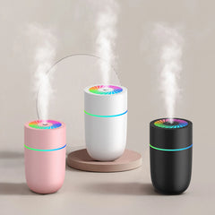 320ml Humidifier Portable USB Ultrasonic Colorful Cup Aroma Diffuser Cool Mist Maker Air Humidifier Pv